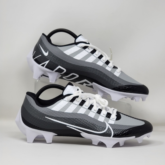 Nike Vapor Edge Speed 360 Football Cleats Black/White Men Size 16 DQ5110-001 New - Picture 1 of 10